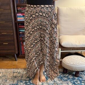 Stylish Snakeskin Print Women's Skirt